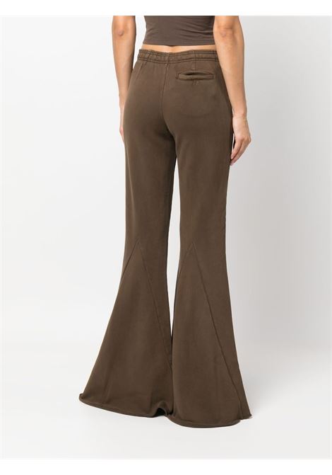 Brown washed-effect flared trousers ENTIRE STUDIOS - women ENTIRE STUDIOS | ES2303BT